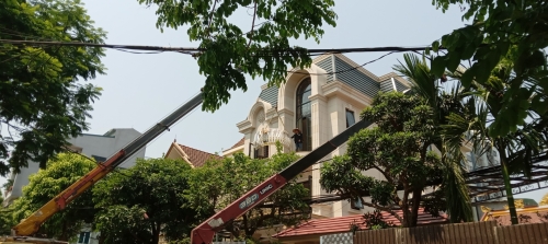 CỔNG NHÔM ĐÚC 4 CÁNH TẠI TP VINH